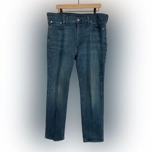 Levi’s 541 Jeans Men’s 40x32 Blue Denim Athletic Taper Stretch Casual *